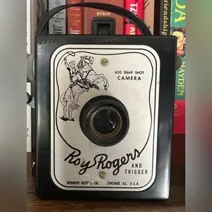 ヴィンテージボックスカメラRoy Rogers and Trigger ヴィンテージボックスカメラRoy Rogers and Trigger
